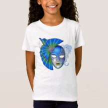 Hübsch Mardi Gras Mask T Shirt