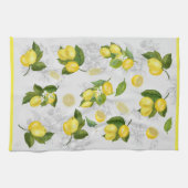 Hübsch mediteranisch Lemon Küchentücher (Horizontal)