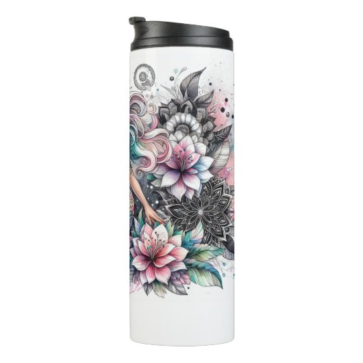 Hübsch Mermaid Thermosbecher (Nach rechts gedreht)