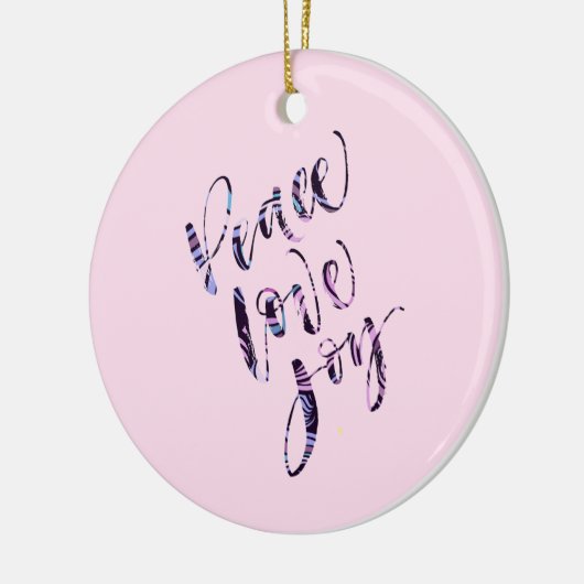 Hübsch Moderne Liebe Freude Keramik Ornament (Links)