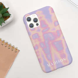 Hübsch Moderne rosa Lilac-Gefärbte Krawatte mit Case-Mate iPhone Hülle