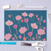 Hübsch-Moderner Blumengeburt Seidenpapier (Handwerk)