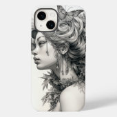 Hübsch Modernes Geschenk Case-Mate iPhone Hülle (Rückseite)