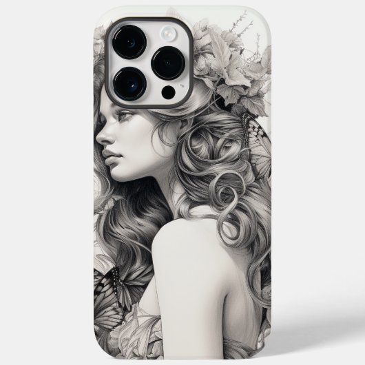 Hübsch Modernes Geschenk Case-Mate iPhone Hülle (Rückseite)