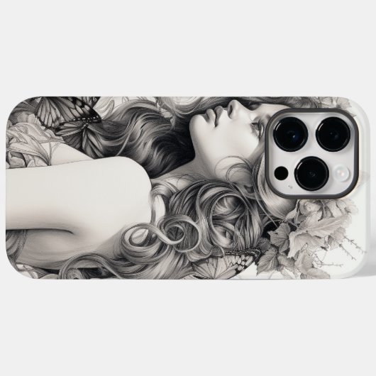 Hübsch Modernes Geschenk Case-Mate iPhone Hülle (Rückseite (Horizontal))