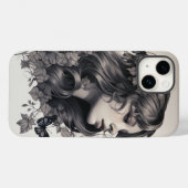 Hübsch Modernes Geschenk Case-Mate iPhone Hülle (Rückseite (Horizontal))