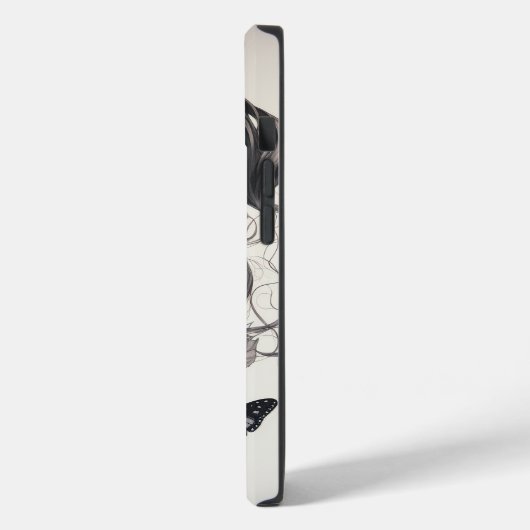 Hübsch Modernes Geschenk Case-Mate iPhone Hülle (Rückseite / Links)