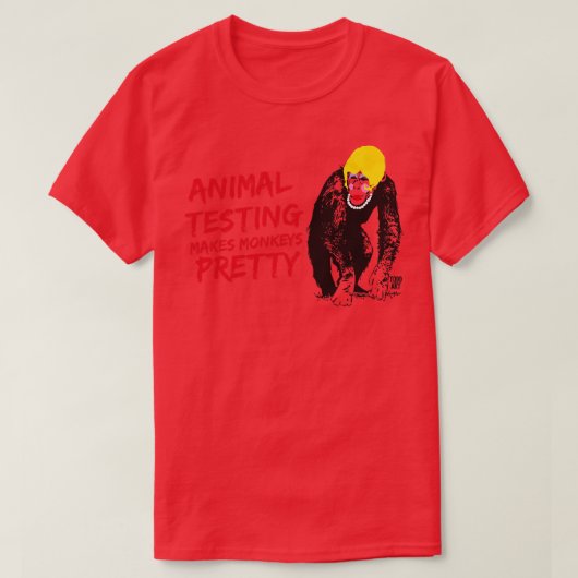 HÜBSCH MONKEYS T-Shirt (Design vorne)