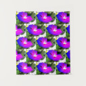 Hübsch Morning Glory Blume Tapestory Wandteppich (Vorderseite)
