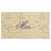 Hübsch Mr. und Mrs. Gemustert Kissenbezug (Vorderseite-Links)