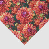 Hübsch Mums Floral Seidenpapier (Ausschnitt)