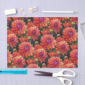 Hübsch Mums Floral Seidenpapier (Handwerk)