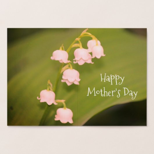 Hübsch Mütter-Tag Gold Folienkarte (Innenseite)