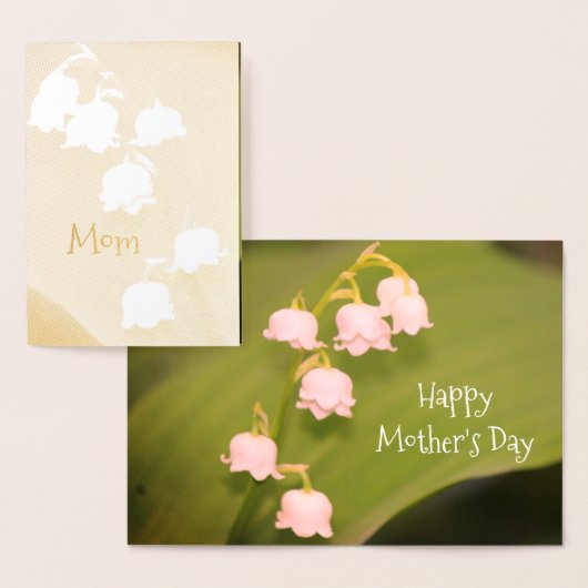 Hübsch Mütter-Tag Gold Folienkarte (Anzeige)