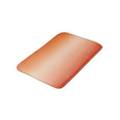 Hübsch Ombre Hot Summer Orange & Apricot Gradient Badematte (Schrägansicht)