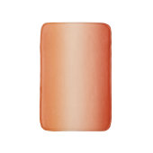 Hübsch Ombre Hot Summer Orange & Apricot Gradient Badematte (Vorderseite Vertikal)