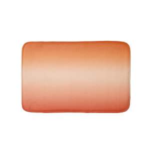 Hübsch Ombre Hot Summer Orange & Apricot Gradient Badematte