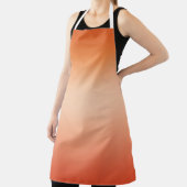 Hübsch Ombre Hot Summer Orange & Apricot Gradient Schürze (InSitu)