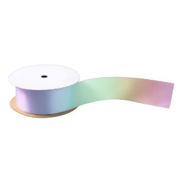 Hübsch Ombre Pastel Rainbow Satinband