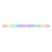 Hübsch Ombre Pastel Rainbow Satinband (Vorderseite)