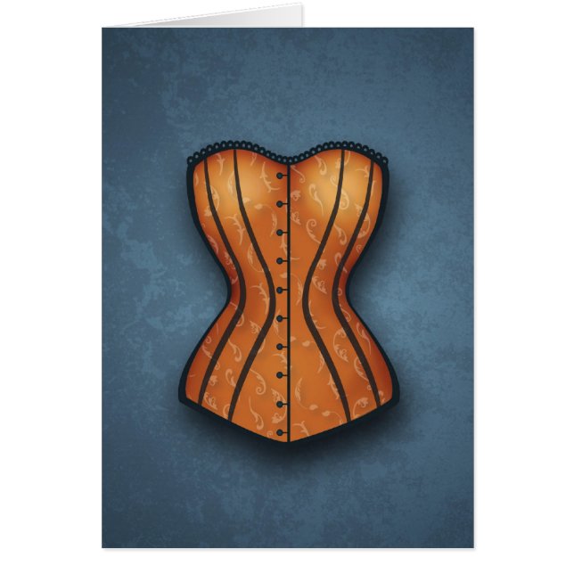 Hübsch Orange Corset (Vorne)