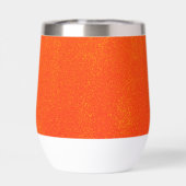 Hübsch Orange Funkelnd Mass (Rückseite)