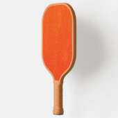 Hübsch Orange Funkelnd Mass Pickleball Schläger (Links)