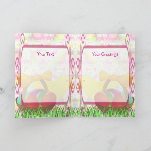 Hübsch Ostern Feiertagskarte (Innenseite)