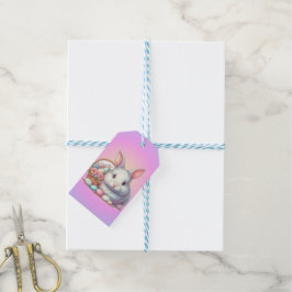 Hübsch Ostersonnige Pastete Geschenkanhänger