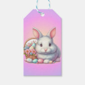 Hübsch Ostersonnige Pastete Geschenkanhänger (Vorderseite)