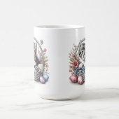 Hübsch Ostertabby Kitty Kaffeetasse (Mittel)