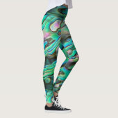 Hübsch Painterly Paua Abalone Legging Leggings (Rechts)