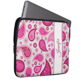 Hübsch Paisley Patch Laptopschutzhülle (Vorne Rechts)