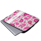 Hübsch Paisley Patch Laptopschutzhülle (Vorne Knopf)