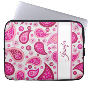 Hübsch Paisley Patch Laptopschutzhülle