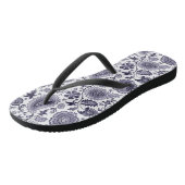 Hübsch Paisley Pattern Badesandalen (Schrägansicht)