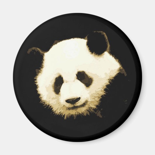 Hübsch Panda Magnet (Vorne)