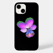 Hübsch Pansy Case-Mate iPhone Hülle (Rückseite)