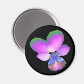 Hübsch Pansy Magnet (Vorderseite/Rückseite)