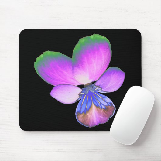 Hübsch Pansy Mousepad (Mit Mouse)