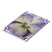 Hübsch Pansy Notepad Notizblock (Rotiert)