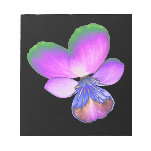 Hübsch Pansy Notepad Notizblock (Vorderseite)