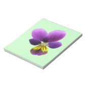 Hübsch Pansy Notepad Notizblock (Rotiert)