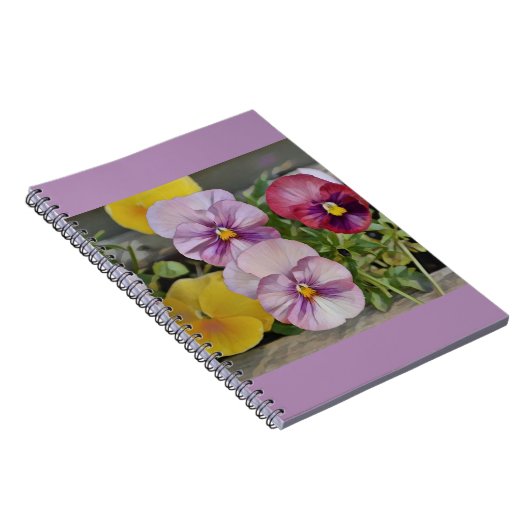 Hübsch Pansy Notizblock (Rechte Seite)