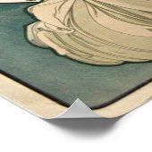 Hübsch Paris Girl Ad Poster (Ecke)