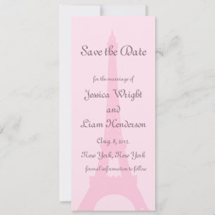 Hübsch Paris Save the Date