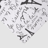 Hübsch Paris Seidenpapier (Ausschnitt)