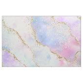Hübsch Pastel Agate | Gold Glitzer Vein Watercolor Stoff (Fat Quarter (45,7 x 55,9 cm))