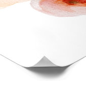 Hübsch Pastel Floral Welcome Brautparty Poster (Ecke)