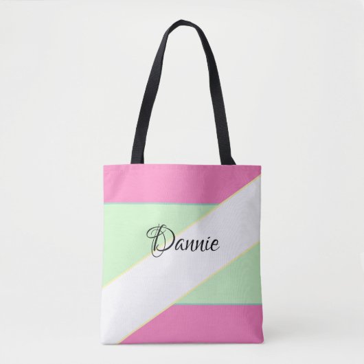 Hübsch Pastel Girl Spring Custom Tasche (Vorderseite)